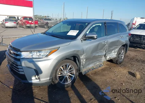 2017 Toyota Highlander Xle from USA, damaged, VIN 5TDKZRFH6HS517506